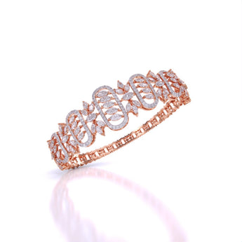 Ivana Jewels Bangle Sparkling Elegance Royal Cutwork Bangle