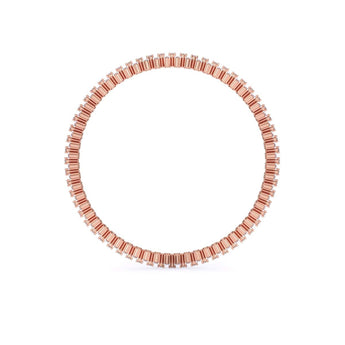 Ivana Jewels Bangle Three Row Luxury Women's Bangle