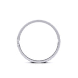 Ivana Jewels Bangle Triangle Design Round Diamonds Bangle