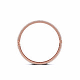 Ivana Jewels Bangle Triangle Design Round Diamonds Bangle