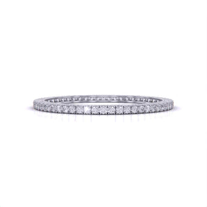 Ivana Jewels Bangle White Gold / 14KT Elegant Tennis Bangle