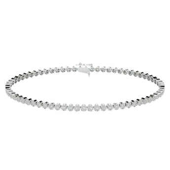 Ivana Jewels Bracelets 1 Carat Each Diamond Tennis Bracelet