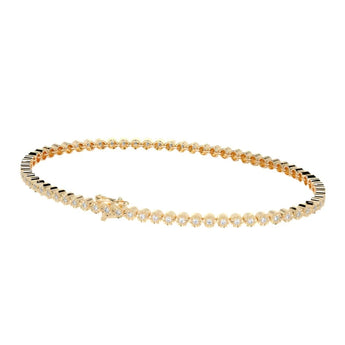 Ivana Jewels Bracelets 1 Carat Each Diamond Tennis Bracelet