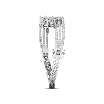 Ivana Jewels Bracelets 2.35ct Oval Diamond Bangle