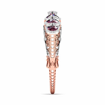 Ivana Jewels Bracelets 2.43ct Oval Diamond Bangle