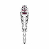 Ivana Jewels Bracelets 2.43ct Oval Diamond Bangle
