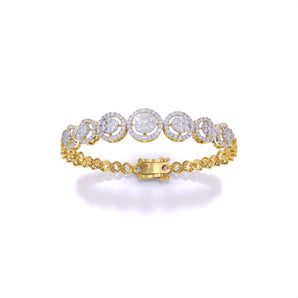 Ivana Jewels Bracelets 7-Stone Diamond Bracelet