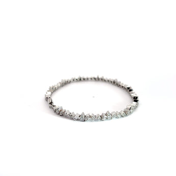 Ivana Jewels Bracelets Baguette & Round Cut Diamonds Delicate & Feminine Bracelet