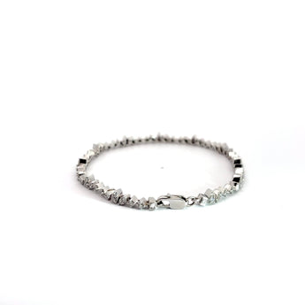 Ivana Jewels Bracelets Baguette & Round Cut Diamonds Delicate & Feminine Bracelet