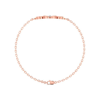 Ivana Jewels Bracelets Butterfly Diamond Gold Bracelet