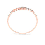 Ivana Jewels Bracelets Classic Curve Style Diamond Kada Bangle