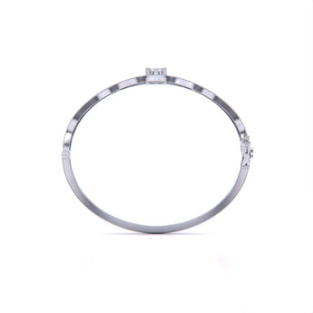 Ivana Jewels Bracelets Classic Design Diamond Bangle
