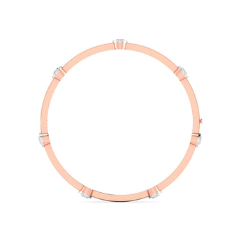 Ivana Jewels Bracelets Classic Diamond Bangle
