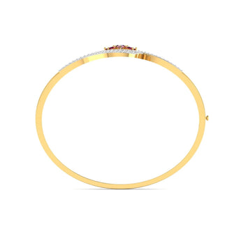 Ivana Jewels Bracelets Classic Ruby Bangle