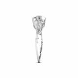 Ivana Jewels Bracelets Curved Diamond Line Bangle
