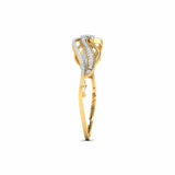 Ivana Jewels Bracelets Curved Diamond Line Bangle