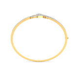Ivana Jewels Bracelets Diamond Bangle in Gold