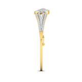 Ivana Jewels Bracelets Diamond Bangle in Gold