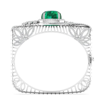 Ivana Jewels Bracelets Diamond Cluster Bangle