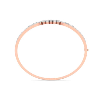 Ivana Jewels Bracelets Diamond Cluster Bangle