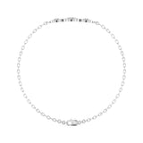 Ivana Jewels Bracelets Diamond Cluster Flower Bracelet