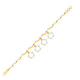 Ivana Jewels Bracelets Diamond  Dangle Bracelet