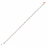 Ivana Jewels Bracelets Diamond Heart Tennis Bracelet