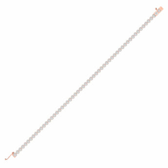Ivana Jewels Bracelets Diamond Heart Tennis Bracelet