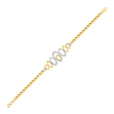 Ivana Jewels Bracelets Diamond Oval  Bracelet