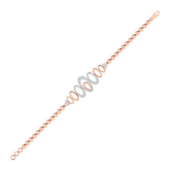 Ivana Jewels Bracelets Diamond Oval  Bracelet