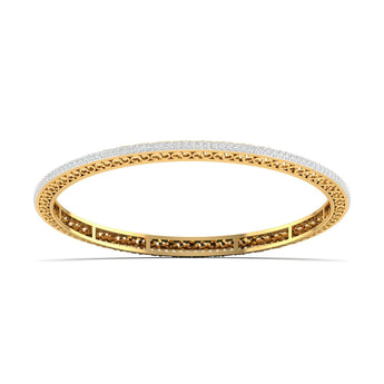 Ivana Jewels Bracelets Diamond Set Open Design Bangle