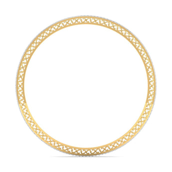 Ivana Jewels Bracelets Diamond Set Open Design Bangle