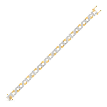 Ivana Jewels Bracelets Eternity Diamond Bracelet
