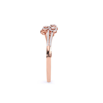 Ivana Jewels Bracelets Fancy Shape Diamonds Classic Design Bangle For Her