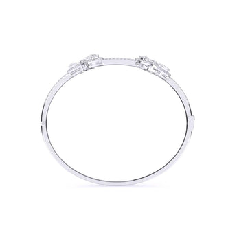 Ivana Jewels Bracelets Fancy Shape Diamonds Classic Design Bangle For Her
