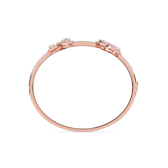Ivana Jewels Bracelets Fancy Shape Diamonds Classic Design Bangle For Her