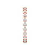 Ivana Jewels Bracelets Floral Motif Diamond Bangle