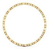 Ivana Jewels Bracelets Floral Motif Diamond Bangle