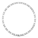 Ivana Jewels Bracelets Floral Motif Diamond Bangle
