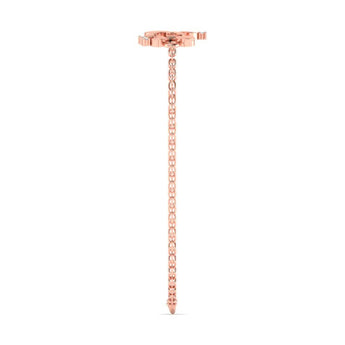 Ivana Jewels Bracelets Four Leaf Clover Bracelet with Diamonds