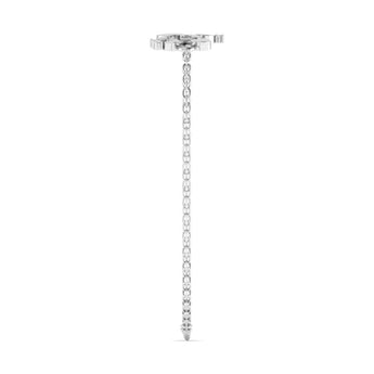 Ivana Jewels Bracelets Four Leaf Clover Bracelet with Diamonds