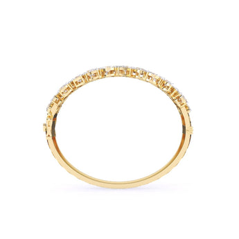 Ivana Jewels Bracelets Glorious Floral Diamond Bangle