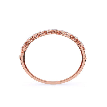 Ivana Jewels Bracelets Glorious Floral Diamond Bangle