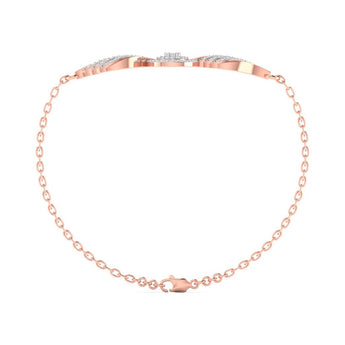 Ivana Jewels Bracelets Gold Diamond Circle Band