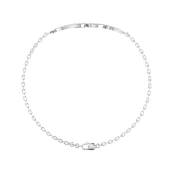 Ivana Jewels Bracelets Gold Leaf Diamond Bracelet
