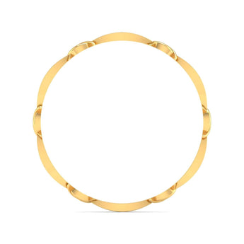 Ivana Jewels Bracelets Interwoven Diamond Bangle