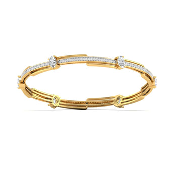 Ivana Jewels Bracelets Linear Diamond Bangle