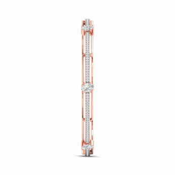 Ivana Jewels Bracelets Linear Diamond Bangle