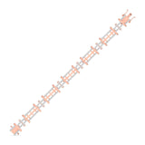 Ivana Jewels Bracelets Linear Diamond Link Bracelet