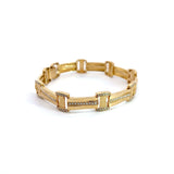 Ivana Jewels Bracelets Linear Round Cut Diamonds Men's Bracelet